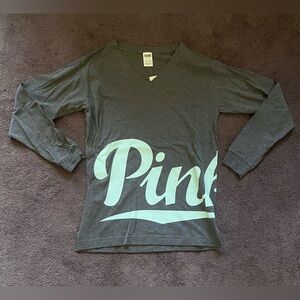 Victoria’s Secret PINK oversized long sleeve shirt